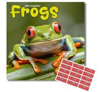 Avonside Frogs 2027 Square Calendar with Organisational Stickers