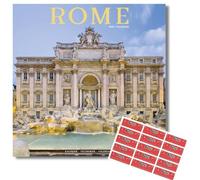 Avonside Rome 2027 Square Calendar with Organisational Stickers