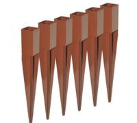 Avonstar Classics Range Fence Post Spike in Various Sizes (75mm Post 300mm Spike 6 Pack)
