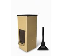 Avonstar Classics Range Indoor Slim line brass effect Coal Storage Bunker (Slim line with rake)