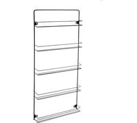 Avonstar Trading Customize Your British Spice Rack With Colour And Size To Suit Your Kitchen (5 Tier Black)