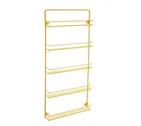 Avonstar Trading Customize Your British Spice Rack With Colour And Size To Suit Your Kitchen (5 Tier, Yellow).For all your spices at a glance.Space saving design.Sturdy and simple to fix.