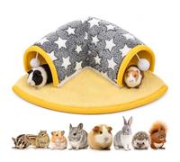 Avont Guinea Pig Tunnel Bed, Washable Hideout for Small Pets