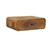 Avora Wall-Mounted Oak-ish 1 Drawer Nightstand