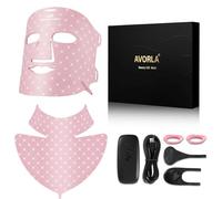Avorla Beauty LED Light Mask Infrared Light Therapy Red Light Therapy LED Face Light Photons Skin Care Anti-Wrinkle Reduce Acne Face Light Acne Treatment