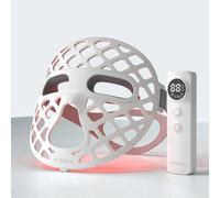 AVORLA Beauty LED mask - Red Light & Infrared Light Therapy Face Mask for Wrinkles - Blue Light for Acne - Multi-wavelength for Skincare - Rechargeable for Home Use and Travel Model: KFB265