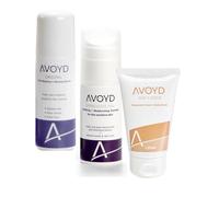 AVOYD Comfort Plus Pack for Men - Shaving Pimples, Shave Burn, Ingrown Hair & Irritation After Hair Removal Kit by Avoyd Original + Immaculate Man + Rub 'n Scrub