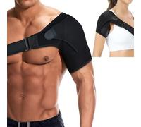 AVQY Shoulder Support Shoulder Brace for Men and Women, Rotator Cuff Support Brace and Arm Sling for Pain Relief, Shoulder Compression Sleeve for Shoulder Injuries and Tendonitis, Fits Left and Right
