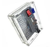 AVR 10MHz Frequency Meter DIY Kit with Case for User Friendly Signal Measurement