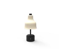 Avra Portable Table Lamp Black/Crème