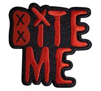 Avril Lavigne Bite Me Woven Patch One Size