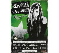 Avril Lavigne - Black Star 2011 - Poster, Concertposter, Concert