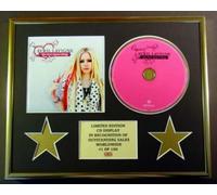 AVRIL LAVIGNE/CD DISPLAY/ LIMITED EDITION/COA/THE BEST DAMN THING