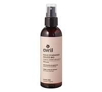 Avril Organic Sweet Almond Vegetal Oil, 100 milliliters