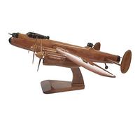 Avro Lancaster RAF RCAF RAAF WW11 Heavy Bomber Military Aircraft Executive Wooden Desktop Model