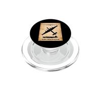 Avro Shackleton British Maritime Patrol Aircraft Diagram PopSockets PopGrip for MagSafe