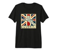 Avro Vulcan Bomber Aircraft British RAF Tarpaulin Retro Vintage Premium T-Shirt