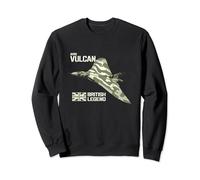 Avro Vulcan Bomber Jet Aircraft RAF Plane British Legend Sweatshirt
