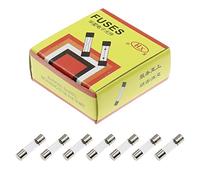 AVSBBYEPS 100PCS 5X20MM Fast-blow Glass Fuses Assorted Kit 5 * 20mm 250V 0.2A .5A 1A 3A 4A 6A 8A 10A 15A 20A 25A 30A AMP Tube(F0.63A)