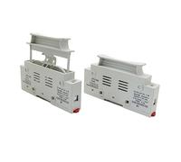 AVSBBYEPS 5PCS High Voltage Solar Fuse Holder 1500V DC Wire fusible 10X85 gPV Din Rail for Pv System Protection