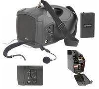 AVSL H25 UK Handheld Wireless PA USB Portable Speaker System VHF Microphone 25W Battery/Mains - UK Model