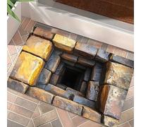 AVSMGP 3D Illusion Door Mat, Non-Slip Cool 3D Rugs Soft And Non-Slip Carpets for Indoor/Outdoor Living Room Bedroom Dining Room,Home Decor- Mind-Bending Art,A,100x150cm/3'3"x4'11"