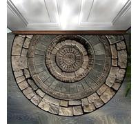 AVSMGP 3D Illusion Rug with Non-Slip Backing, Ultra Soft & Washable Low Pile Carpet for Living Room Bedroom, Modern Floor Mat for Home Office Indoor Outdoor Use,B,100x150cm/3'3"x4'11"