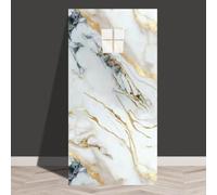 AVSMGP 3D Marble Pattern Wallpaper 20/40Pcs, 23.6"X11.8" Peel and Stick Backsplash- Heat-Resistant Contact Paper - Foam Wall Sticker for Kitchen,Living Rooms, Bedrooms TV Walls,W,20PCS