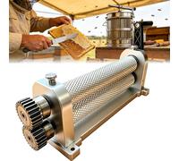 AVSMGP ,4.9MM, Manual Beeswax Comb Foundation Roller Mill Machine, Aluminum Alloy Honeycombs Printing Stamper for Production of Honeycombs/Bee Wax/Sheet Mill/Stamper Printing Machine