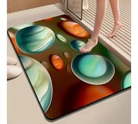 AVSMGP Creativity 3D Stone Carpets Optical Illusion, Super Soft Diatom Mud Rug- Quick-Drying Non Slip Fool Mat- for Floor/Entrance/Living Room/Playroom/Home Decor,H,40 * 60CM/15.7 * 23.6INCH