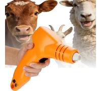 AVSMGP Electric Dehorner for Cattle Sheep Goats 800℃ Fast Heating Digital Display, Cordless Electric Dehorning Machine, Fast Heating Dehorning Horn Removal Tool for Calf Goat Sheep