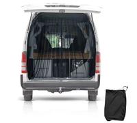 AVSMGP Magnetic RV Rear Door Mosquito Net, Van Bug Mesh Screen- Multi-function Privacy Blind Curtains- 9 for Motorhomes, Campervans Easy Install,135cm×110cm