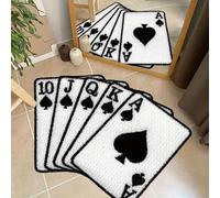 AVSMGP Money Rug Hip Hop Decor, Dollar Bill Print Bath Mat Non-Slip, Plush Soft Absorbent Microfiber Carpet for Living Room, Bedroom, Bathroom, Luxury Style Door,G,100x200cm/39x78"