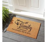 AVSMGP Welcome Door Mat - Outdoor Durable Rug- Soft Entrance Carpets with Non-Slip Backing for Porch Front,Kitchen,Entrance, Or Cabin Decor,L,40 * 60CM/15.7 * 23.6INCH