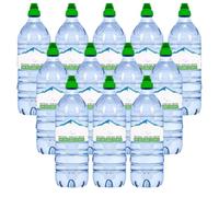 AVT Still Natural Mineral Water High pH and Low Sodium Hydrating and Refreshing Bottled Water 100% Recyclable (1 l (12 Sports Cap Bottles))