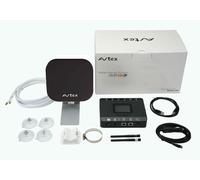 Avtex AMR104P Black 4G CAT6 Mobile WiFi Router & Antenna Kit Dual SIM Caravan
