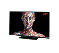 Avtex M249DRS PRO 24" TV with DVD for Motorhome Caravan Truck Boat - 12v 24v 240v 24 inch M249DRS-PRO Widescreen Super Slim 1080 LED Full HD Television with Freeview