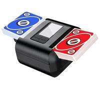 AVUMDA Automatic Card Shuffler Machine, Electric Card Shuffler for 1-2 Decks One-Press AUTO & Manual Mode Rechargeable 2000mAh Low Noise for Poker, UNO, Blackjack, Skip-Bo, Phase 10, Texas Hold'em