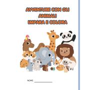 Avventure con gli animali: impara e colora