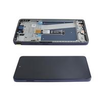 Avvood G Power 2026 LCD Replacement Kit with Frame Blue for Motorola Moto G Power 5G 2026 XT2617-1 XT2617V LCD Display Touch Screen Digitizer Assembly Replacement with Frame Blue 6.7"