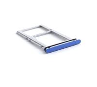 Avvood SIM Tray SD Card Holder for Motorola Moto G Play 2024 G Play Gen 3 XT2413 XT2413-1 XT2413-2 SIM Micro SD Card Tray Holder Slot Pin Replacement Sapphire Blue