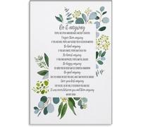 AVWXZBDFH Do It Anyway Poster Motivational Mother Teresa Quotes Inspirational Canvas Wall Art Picture For Home Décor 40X60 Cm Unframed