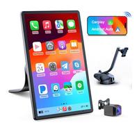 Avylet 8'' Wireless Car Stereo with Apple Carplay & Android Auto, Portrait & Landscape Screen, OTA, Magnetic Mount, Backup Camera, Car Radio, GPS Navigation, Bluetooth, Voice Control, Mirror Link