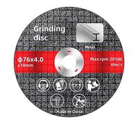 AVZYARDY 1/5 Pcs Grinding Cutting Blade High Hardness 76mm Sanding Grinding Cut Off Circle Wheels Wear-Resistant Reinforced Grinding Discs Portable Angle Grinder Accessories (1PCS)