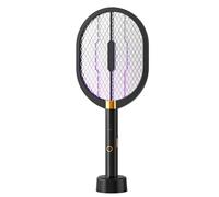 AVZYARDY 2 in 1 Zapper Racket Handheld Electric Fly Swatter Rechargeable Fly Killer and Mosquito Trap Lamp for Home Bedroom Office Indoor Outdoor