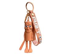 AVZYARDY 3D Printed Italian Brainrot Animals Keychains, Creative Tralalero Brainrot Figurines for Decoration, Collectible Desk Decor Gifts for Ai Animals Fans Collection Decoration and Collectors-F