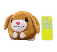 AVZYARDY Cartoon Pig Active Moving Pet Plush Toy USB Rechargeable Interactive Dog Talking Moving Dog Ball Toy for Dogs Cats (Dog)