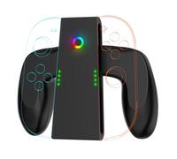 AVZYARDY Charging Grip for for Switch 2 Joy-Con Controller Comfort Grip ABS Controller Grip Handle Gamepads Grip Handle Bracket Holder for Switch 2 Joy-Con Gaming Accessories