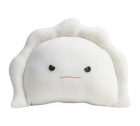 AVZYARDY Cute Dumpling Plush Pillow, Soft Cute Dumpling Shaped Throw Pillow, Funny Foods Soup Stuffed Doll Toys, Decorative Cushion for Kids Hugging Gifs & Home Decor