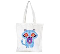AVZYARDY Demon Hunters Tote Bag Witch Hunt Printed Shopping Tote Bag Demon Hunters School Supplies Large Capacity Reusable Canvas Bag for Tv Fans